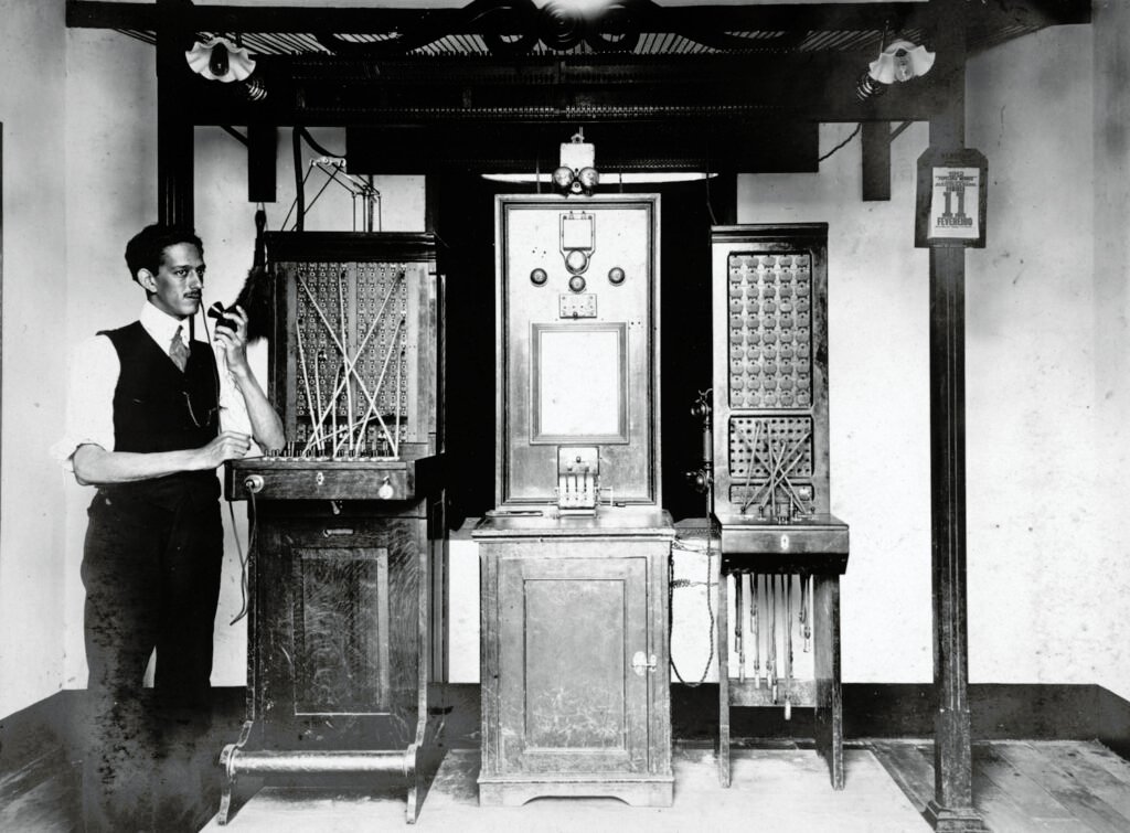 Antiga central telefônica da Morro Velho