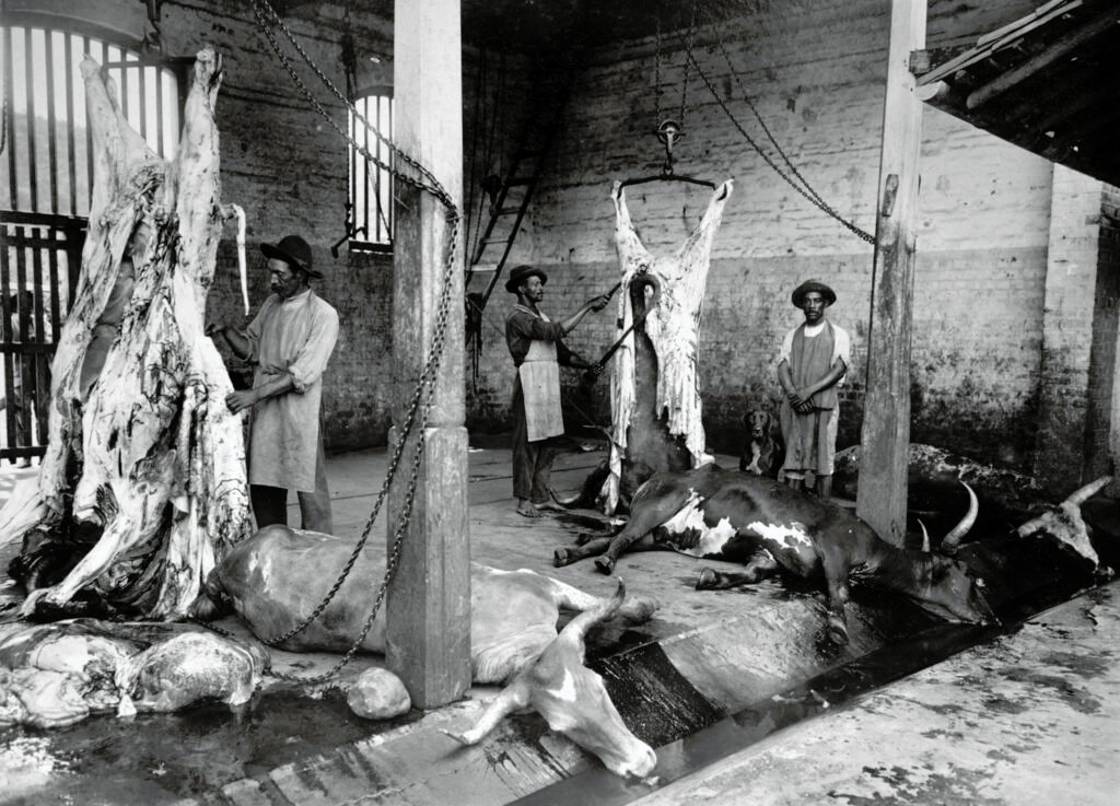 Antigo matadouro que originou o Bairro de mesmo nome
