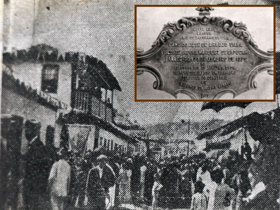 ComemoraçãoPlacaDeBronzeCasaMarquêsSapucaí