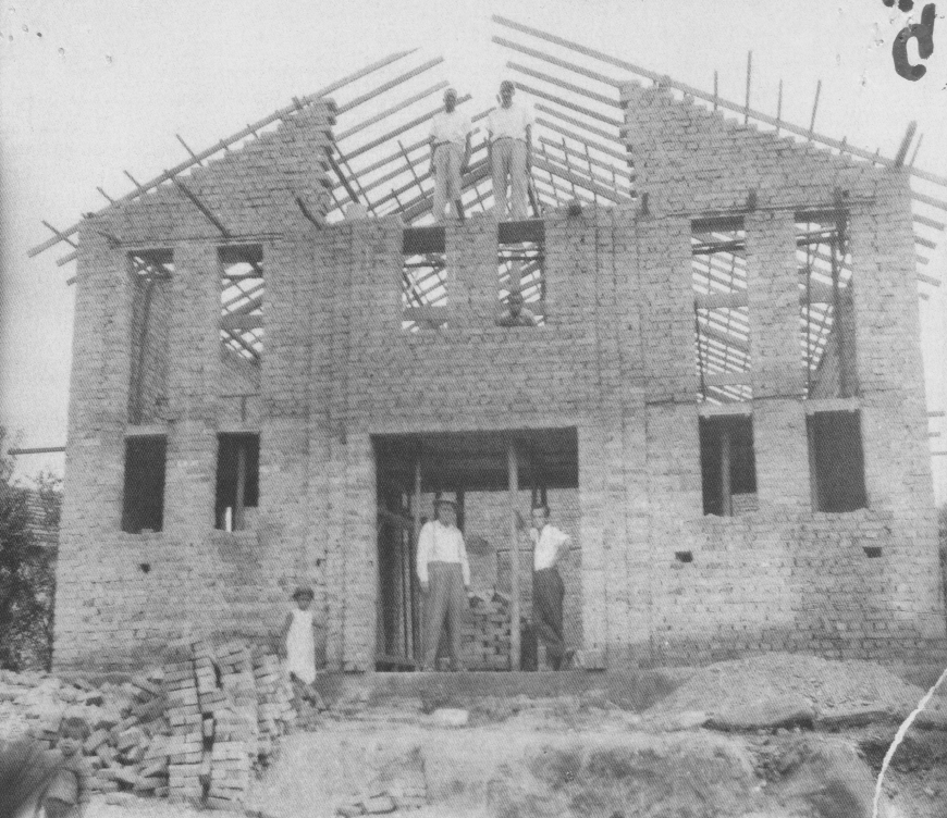 Construção da nova Capela