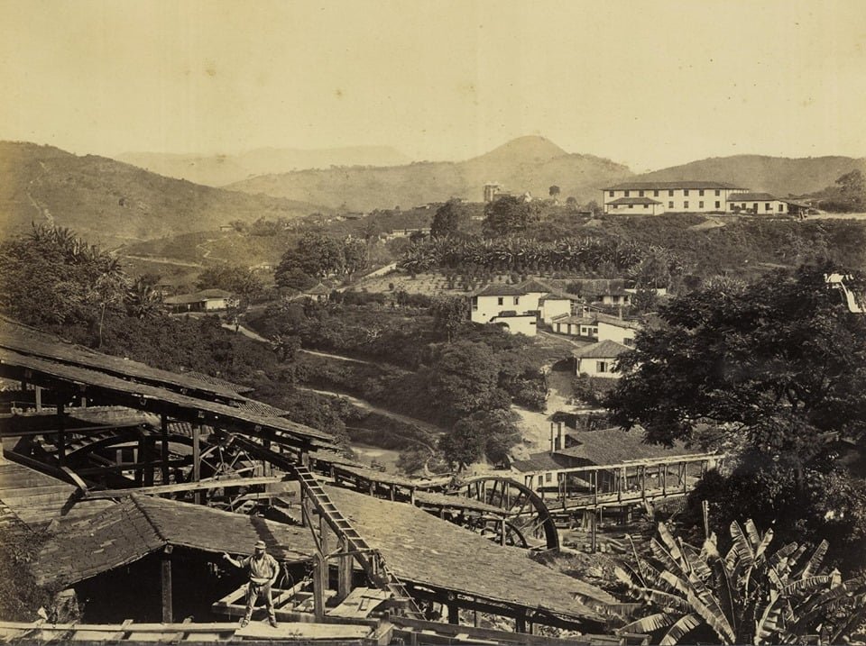 Foto rara da Morro Velho no início do século XX