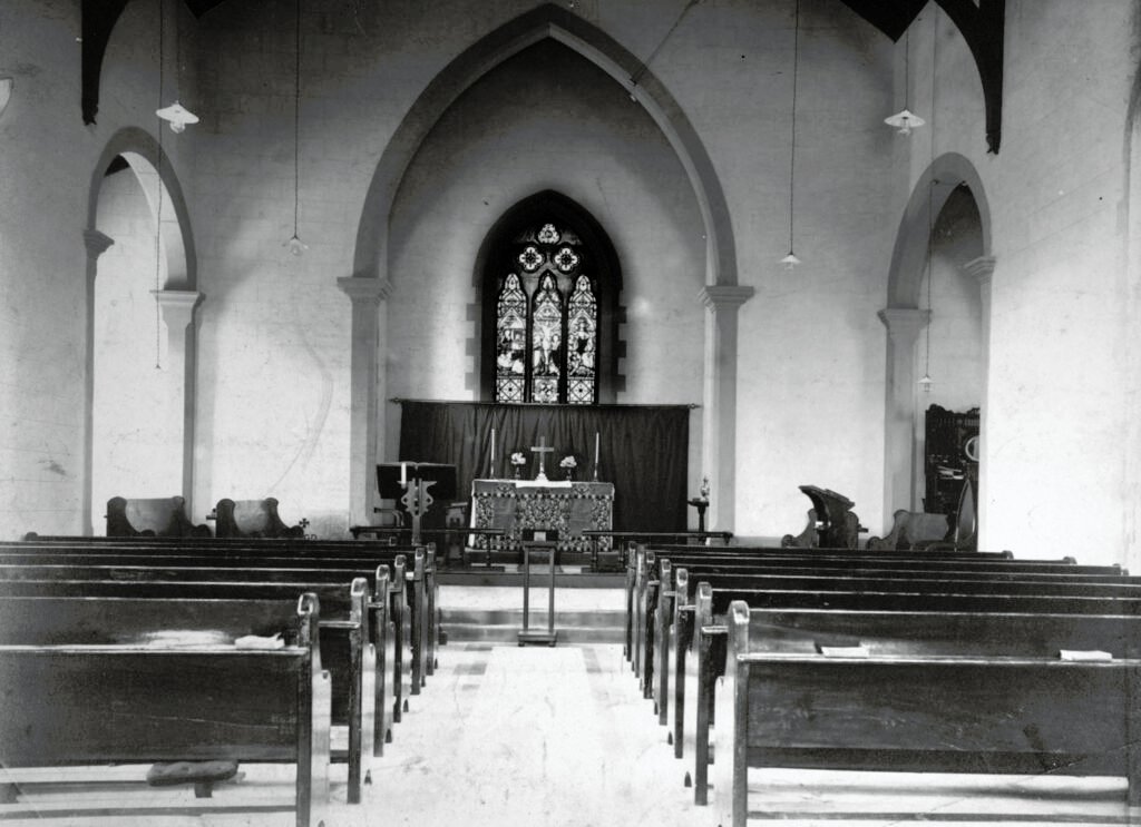 Interior da Igreja Anglicana