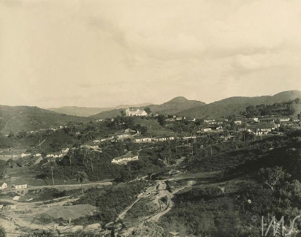 Planta Industrial da Morro Velho construída em 1885. data da foto desconhecida