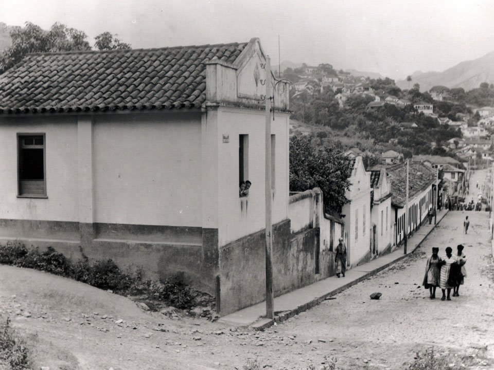 Rua Benedito Vadares antiga vista de cima