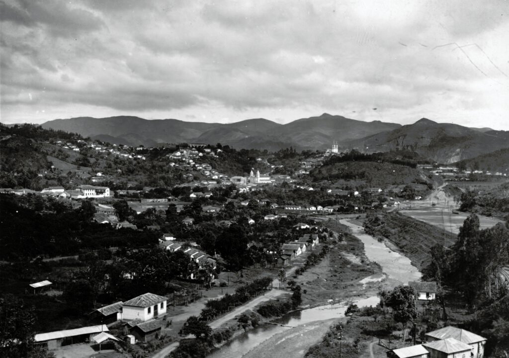 Vista ponorámica de Nova Lima antiga