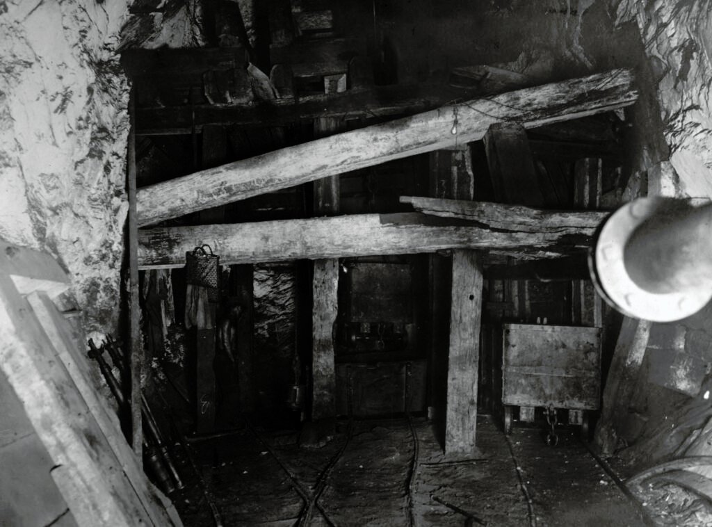 interior da mina