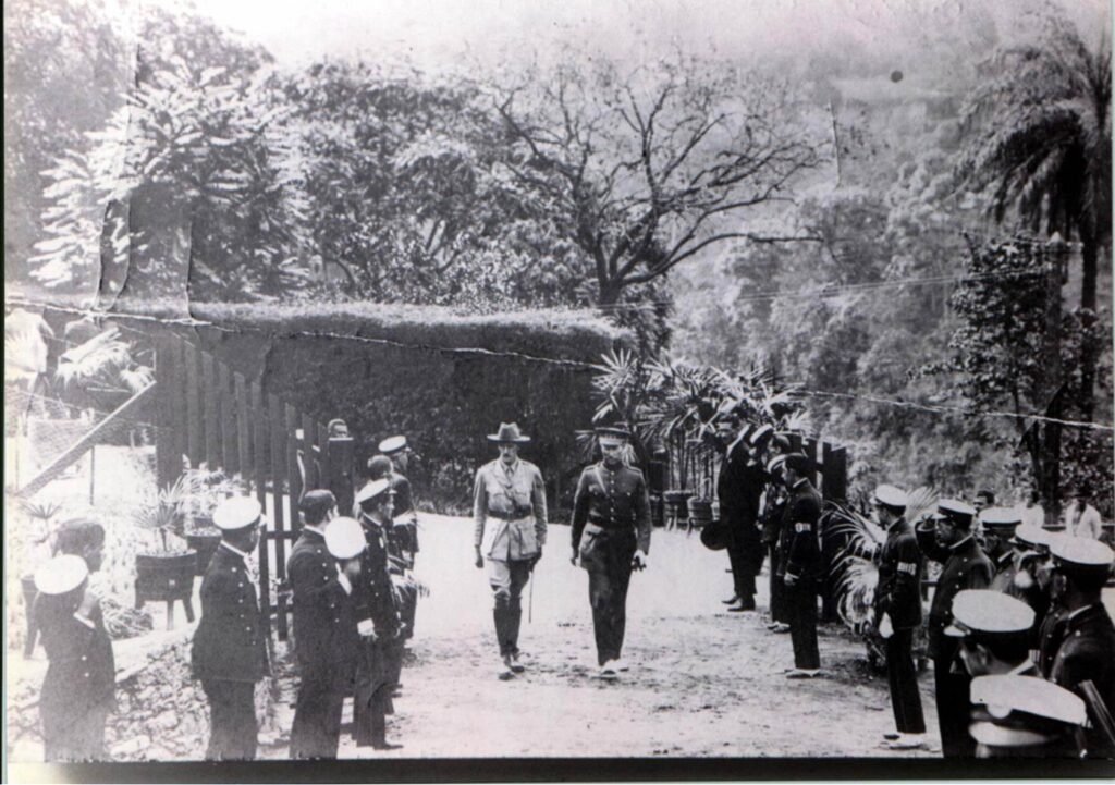 (visita Rei da Belgica MMV 1914)